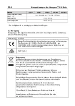 Предварительный просмотр 32 страницы OHAUS Compass CX Series Instruction Manual