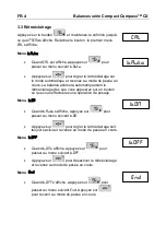Предварительный просмотр 22 страницы OHAUS Compass CX221P Instruction Manual