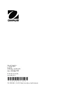 Preview for 36 page of OHAUS defender 7000 User Manual