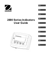 OHAUS Defender T24PE User Manual предпросмотр