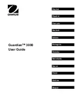 OHAUS e-G31HS04C User Manual preview