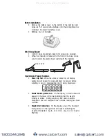 Предварительный просмотр 6 страницы OHAUS ES series Instruction Manual