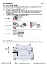 Предварительный просмотр 15 страницы OHAUS Explorer EX6202N Instruction Manual