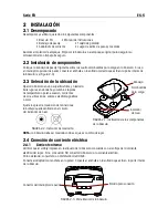 Предварительный просмотр 35 страницы OHAUS FD15 Instruction Manual