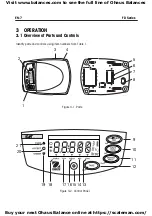 Предварительный просмотр 13 страницы OHAUS FD3 Instruction Manual