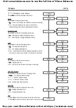 Предварительный просмотр 22 страницы OHAUS FD3 Instruction Manual