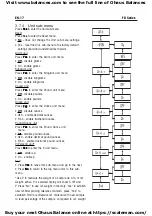 Предварительный просмотр 23 страницы OHAUS FD3 Instruction Manual