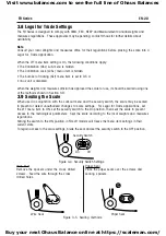 Предварительный просмотр 26 страницы OHAUS FD3 Instruction Manual