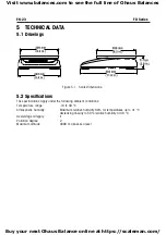 Предварительный просмотр 29 страницы OHAUS FD3 Instruction Manual