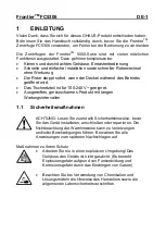 Preview for 33 page of OHAUS Frontier FC5306 Instruction Manual