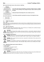 Preview for 8 page of OHAUS Frontier FC5513 Instruction Manual