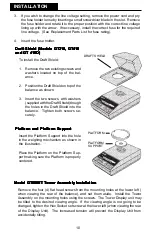 Предварительный просмотр 49 страницы OHAUS GT 210 Directions For Use And Instructions For Installation