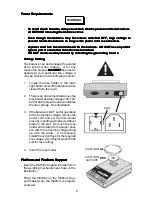 Предварительный просмотр 9 страницы OHAUS GT4100DG Instruction Manual