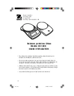 Preview for 12 page of OHAUS HH 120D Operating Manual