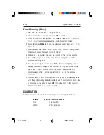 Предварительный просмотр 10 страницы OHAUS JS500 Instruction Manual