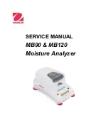 OHAUS MB120 Service Manual preview