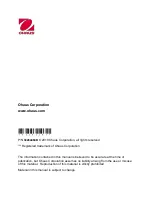 Preview for 96 page of OHAUS MB120 Service Manual