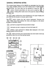 Preview for 7 page of OHAUS MB200 Instruction Manual