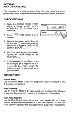 Preview for 11 page of OHAUS MB200 Instruction Manual