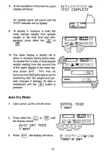 Preview for 15 page of OHAUS MB200 Instruction Manual