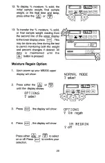 Preview for 20 page of OHAUS MB200 Instruction Manual