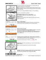 Preview for 2 page of OHAUS MB90 Quick Start Manual