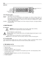 Preview for 6 page of OHAUS Pioneer PJX1203 User Manual