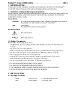 Preview for 3 page of OHAUS RC31P15 Instruction Manual