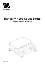 OHAUS RC41M15-M Instruction Manual preview