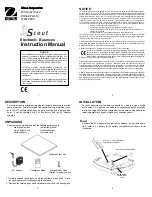 Preview for 22 page of OHAUS SCOUT II Manual/Service