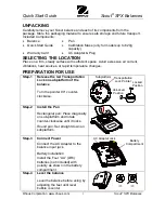 OHAUS Scout SPX Quick Start Manual preview