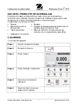 Предварительный просмотр 4 страницы OHAUS Scout STX Additional Instructions