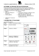 Предварительный просмотр 7 страницы OHAUS Scout STX Additional Instructions