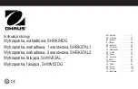 Preview for 96 page of OHAUS SHRK04DG Instruction Manual