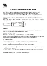 Preview for 1 page of OHAUS ST20D Instruction Manual