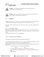 Preview for 12 page of OHAUS ST400D Instruction Manual