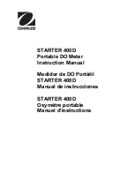 Preview for 2 page of OHAUS STARTER 400D Instruction Manual