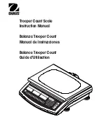 OHAUS TROOPER COUNT Instruction Manual preview