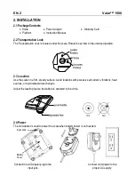 Preview for 4 page of OHAUS Valor 1500 Series Instruction Manual