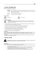 Предварительный просмотр 3 страницы OHAUS VE1500P User Manual