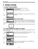 Preview for 126 page of OHAUS Voyager Balances Instruction Manual