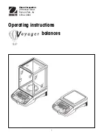 Предварительный просмотр 65 страницы OHAUS Voyager V00640 Instruction Manual