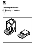 Предварительный просмотр 154 страницы OHAUS Voyager V00640 Instruction Manual