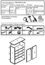 Предварительный просмотр 2 страницы ohcielos Camila 14067 Assembly Instructions Manual