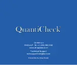 Предварительный просмотр 7 страницы OHD QuantiCheck Quick Start Manual