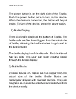 Preview for 16 page of OHFA Tech Taptilo 4.0 User Manual