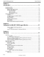 Preview for 6 page of Ohio Medical MiniOX 3000 Operating Manual