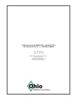 Предварительный просмотр 20 страницы Ohio Medical Moblvac III-cs Operator Maintenance