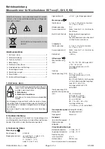 Preview for 2 page of OHIO SEMITRONICS DCT Series Operating Instructions Manual