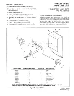 Preview for 1 page of OHIOSTEEL 1690766 Owner'S Manual And Parts List